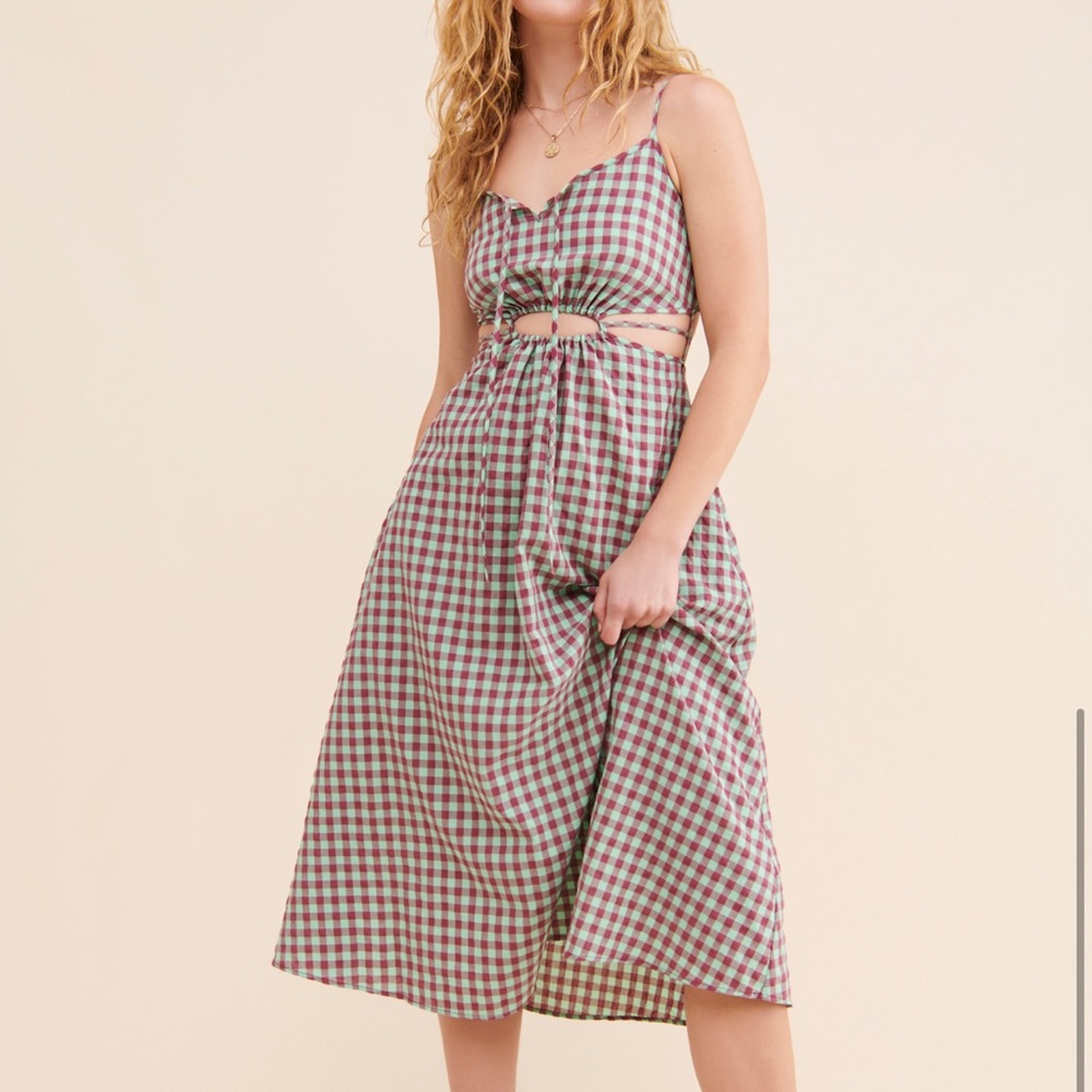 Sacha Cut Out Midi Dress
